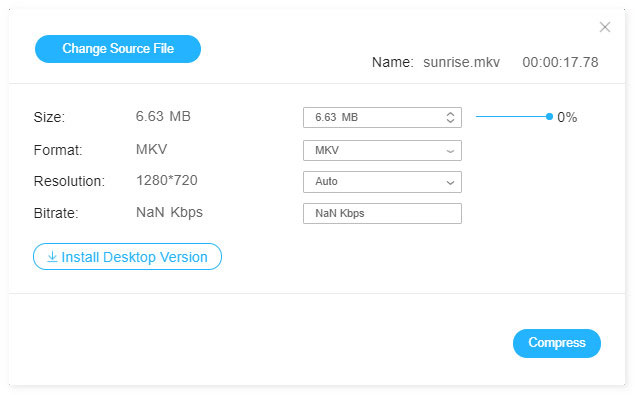 mkv online komprimieren