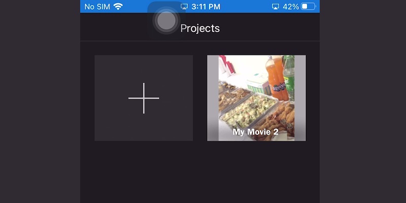 Projekt auf dem iPhone erstellen