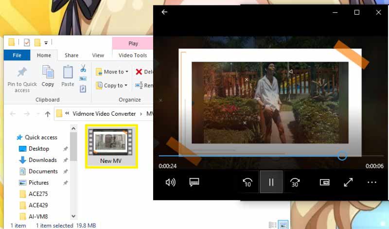 Videoerstellung exportieren