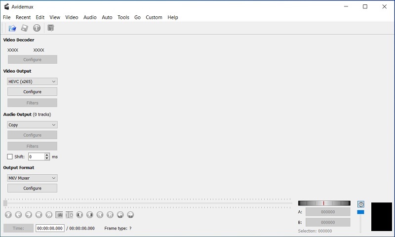 Movie Maker Alternative Avidemux