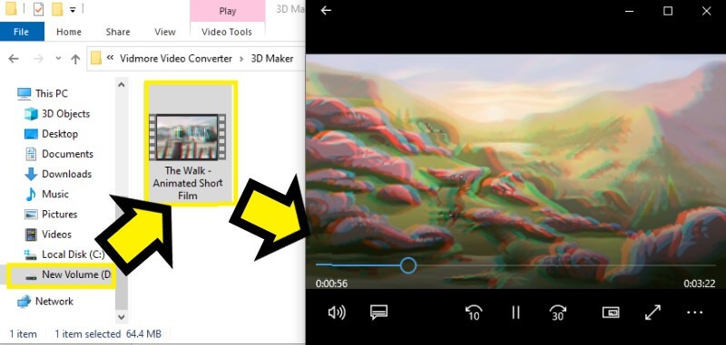 3D‑Video abspielen