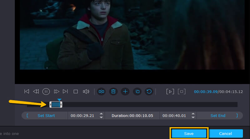 Vidmore Video Converter Video schneiden