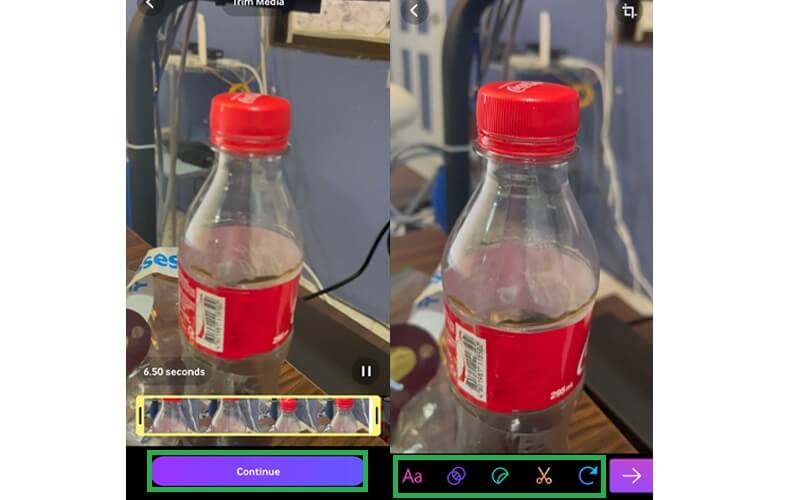 Giphy GIF fortsetzen und bearbeiten