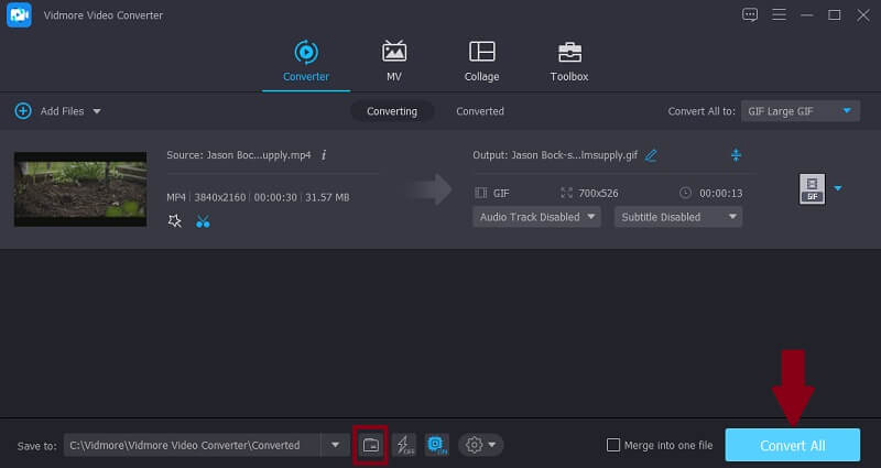 Vidmore VC – MP4 in GIF konvertieren