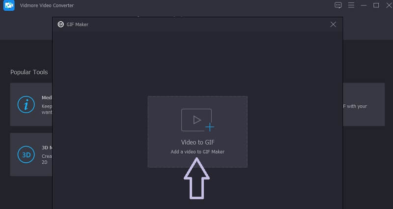 Vidmore VC Datei laden