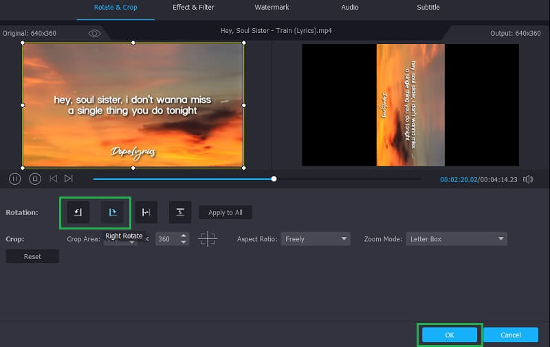 Google Fotos MP4‑Videos drehen Video drehen