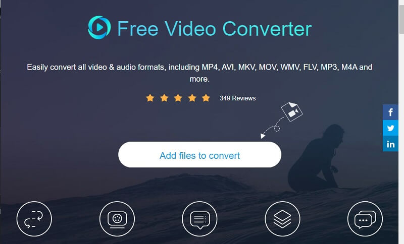 Online Vidmore Dateien hinzufügen