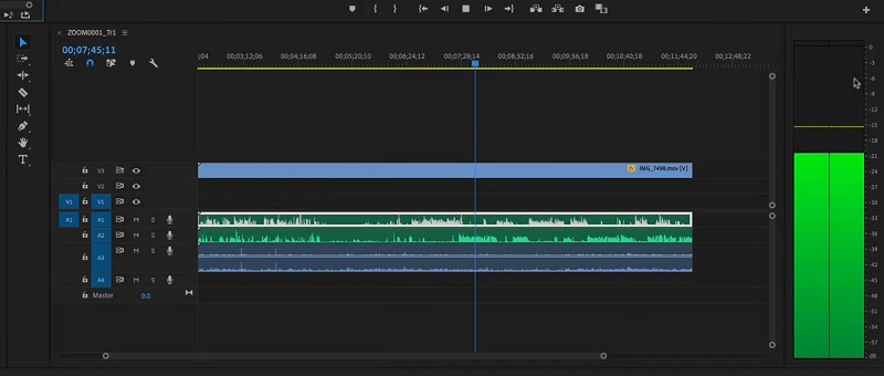Adobe Premiere Audio bearbeiten