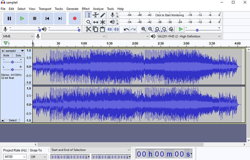 Audacity FLAC‑Datei schneiden