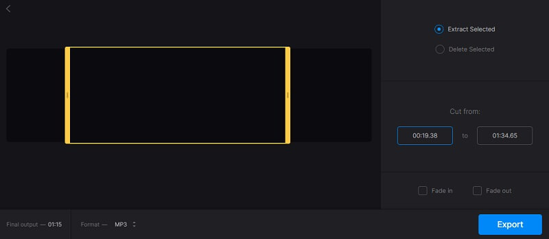 Clideo WMA‑Datei bearbeiten