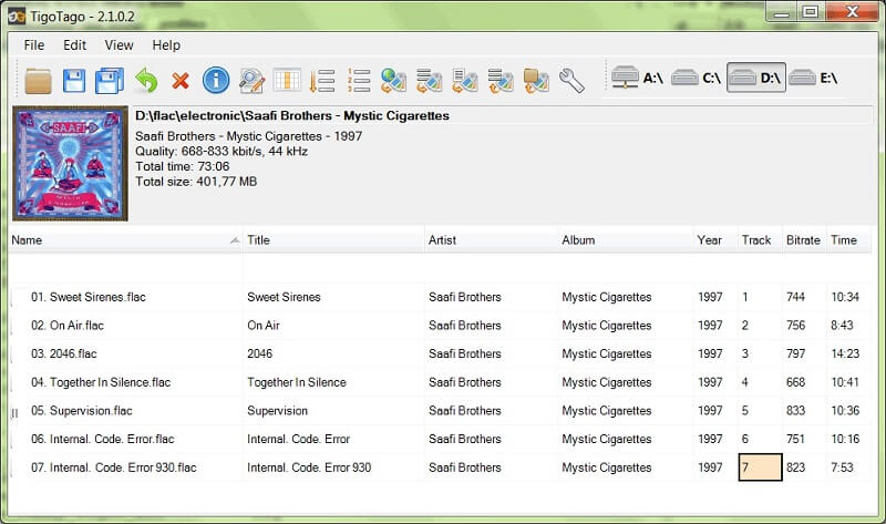 M4V-Metadaten in TigoTago bearbeiten