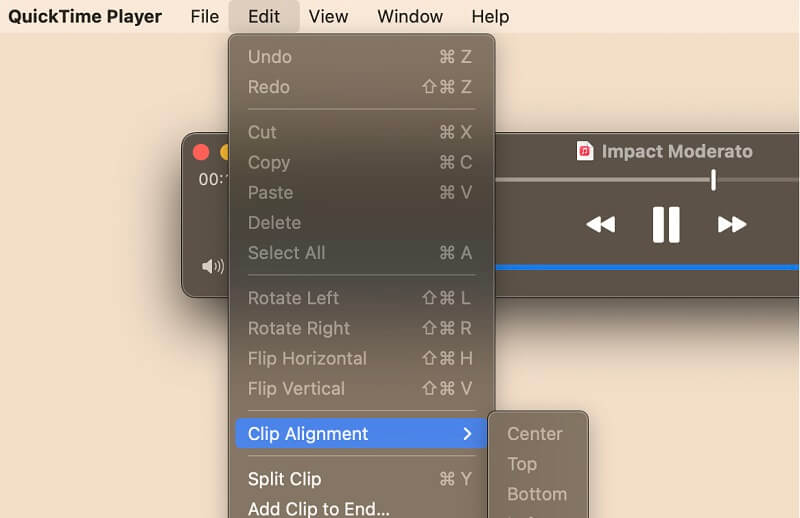 WAV in QuickTime Player bearbeiten