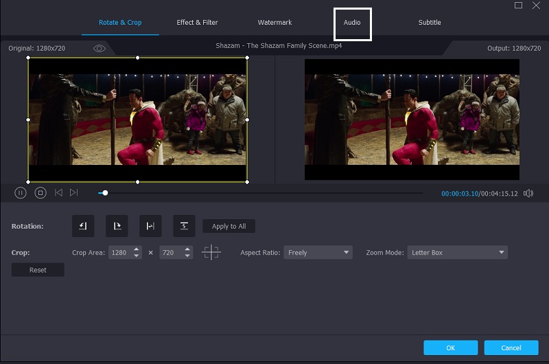 Zum Bearbeitungsbereich gehen – Vidmore