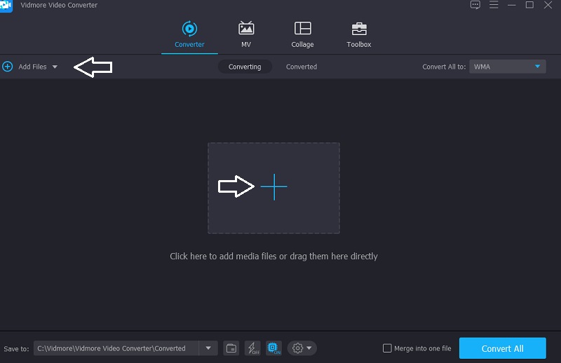 Dateien hochladen Vidmore