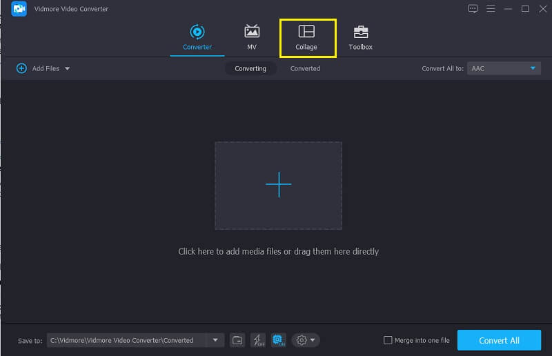 Vidmore Videos hinzufügen