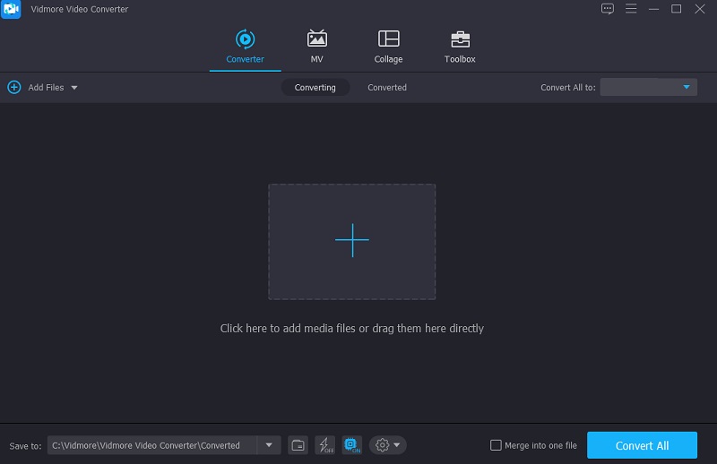 Vidmore Datei hinzufügen