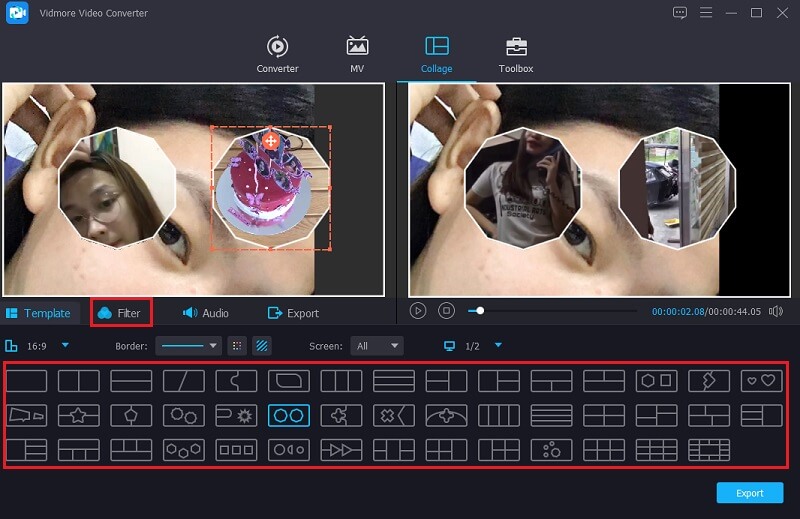 Vidmore Video bearbeiten