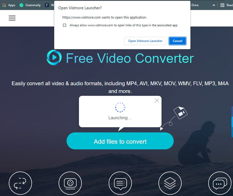 Vidmore Online gestartet