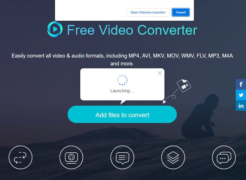 Vidmore Online-Launcher
