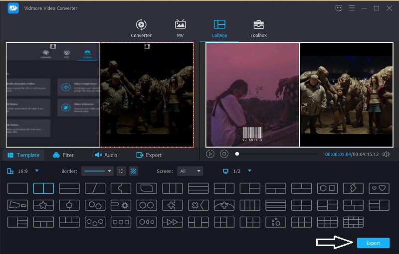 Vidmore Video speichern
