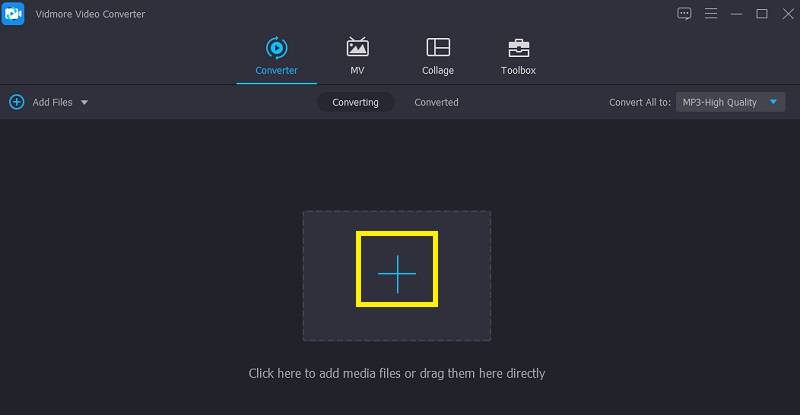 Vidmore VC M4R-Datei hinzufügen