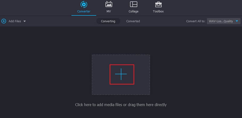 Vidmore VC Musikdatei hinzufügen