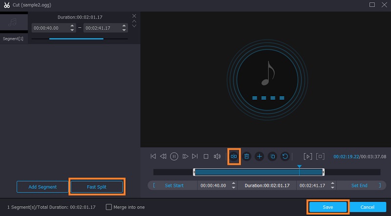 Vidmore VC OGG-Datei bearbeiten