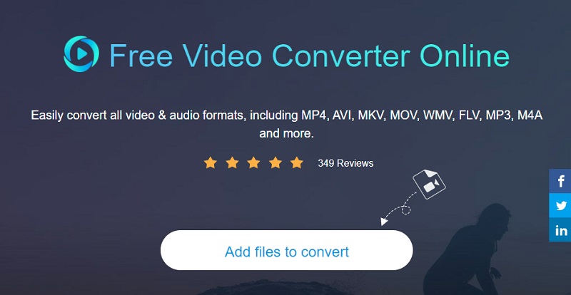 Dateien hinzufügen Vidmore Online