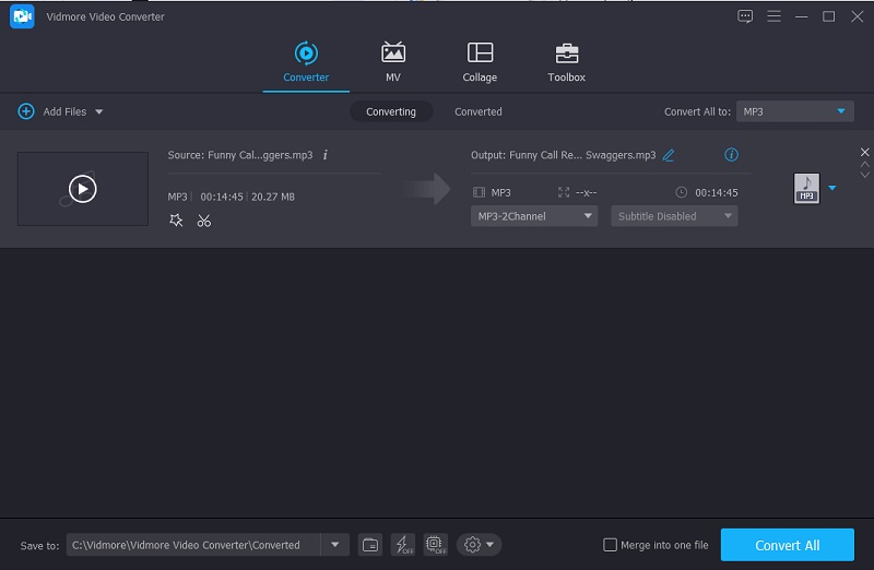 MP3‑Datei konvertieren