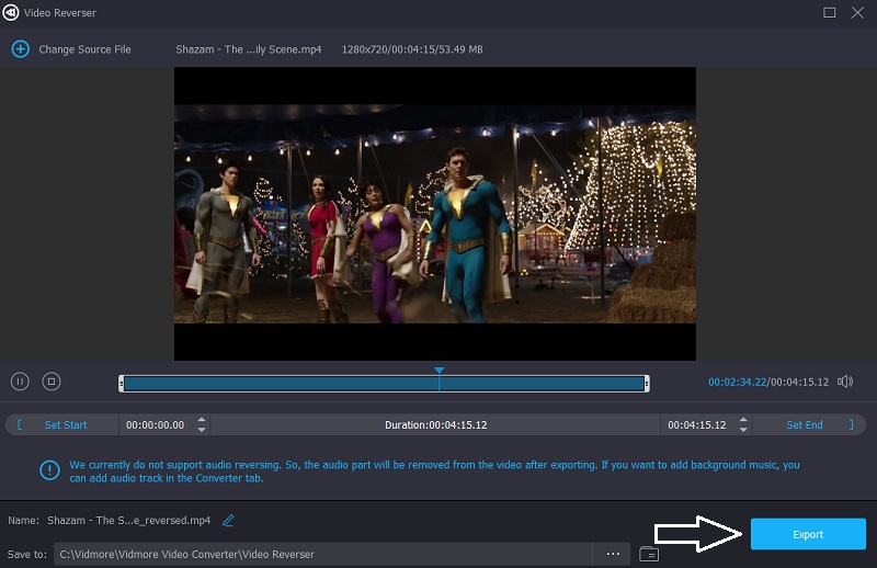 Video exportieren Vidmore
