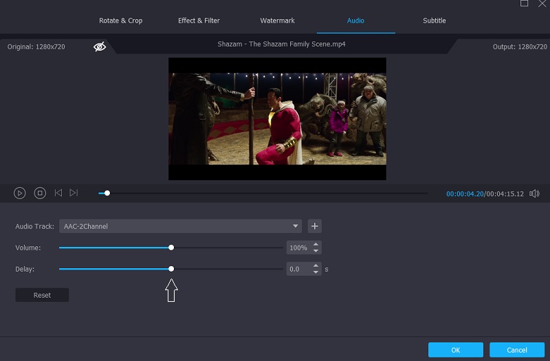 Audioverzögerung in Vidmore beheben