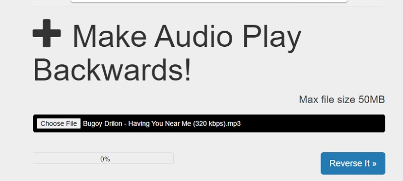 Wie man Audio mit Audio Trimmer umkehrt