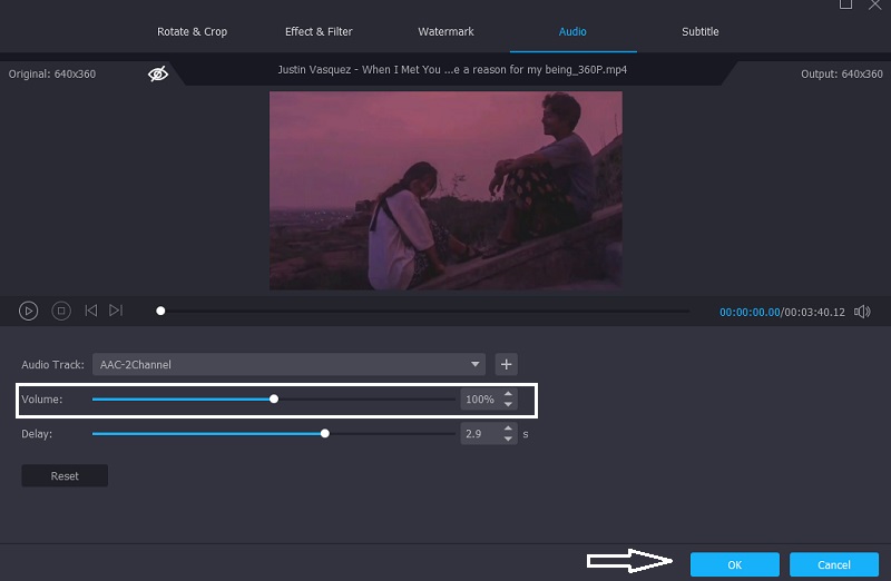 MP4-Lautstärke erhöhen Vidmore