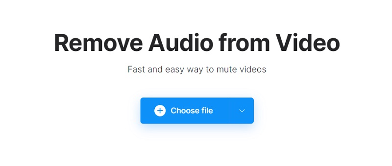 MP4-Ton mit Clideo entfernen
