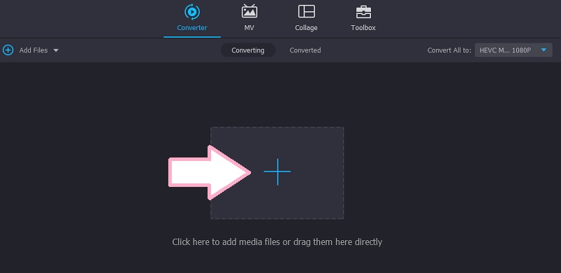 Vidmore Bildschirmaufnahme hinzufügen