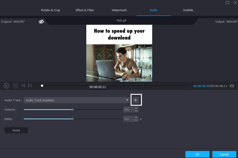 Audio zu MP4 hinzufügen Vidmore