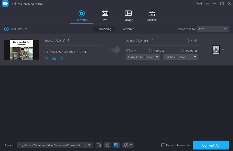 GIF-Datei hinzufügen Vidmore