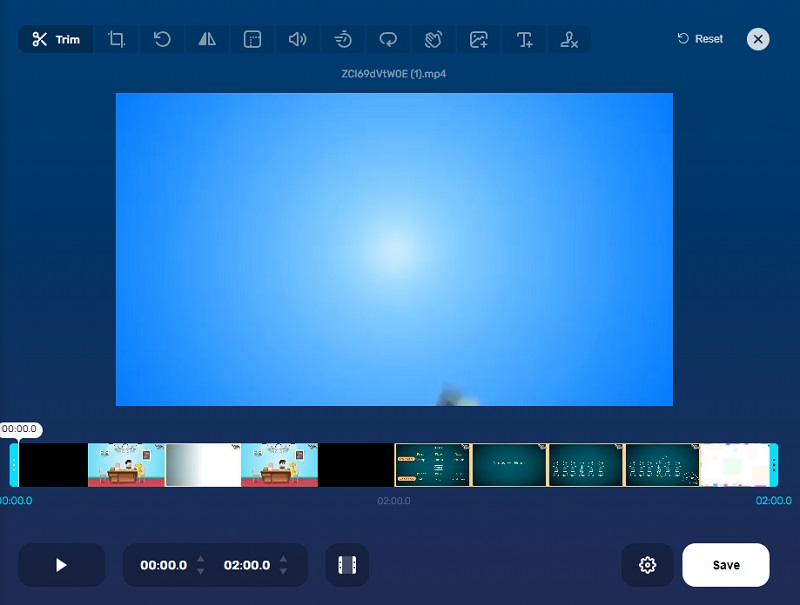 3GP-Datei schneiden 123apps