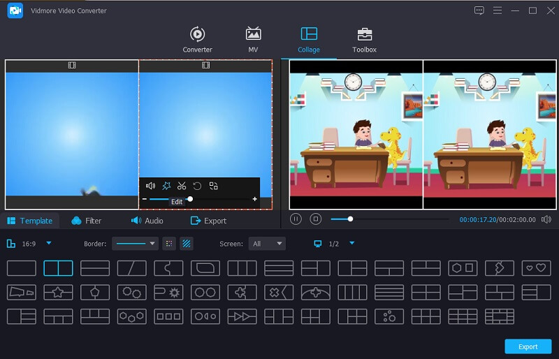 Video in Vidmore bearbeiten