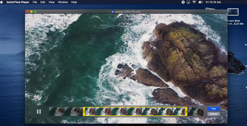 Video mit QuickTime trimmen