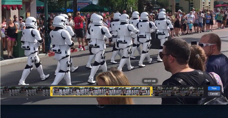 QuickTime VOB trimmen