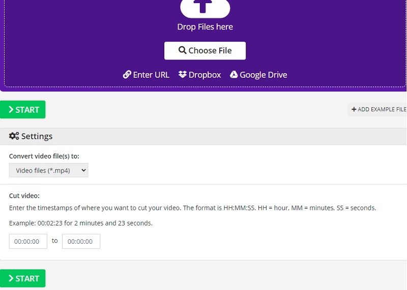 Video in Video2Edit trimmen