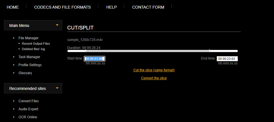Video Toolbox M4V schneiden