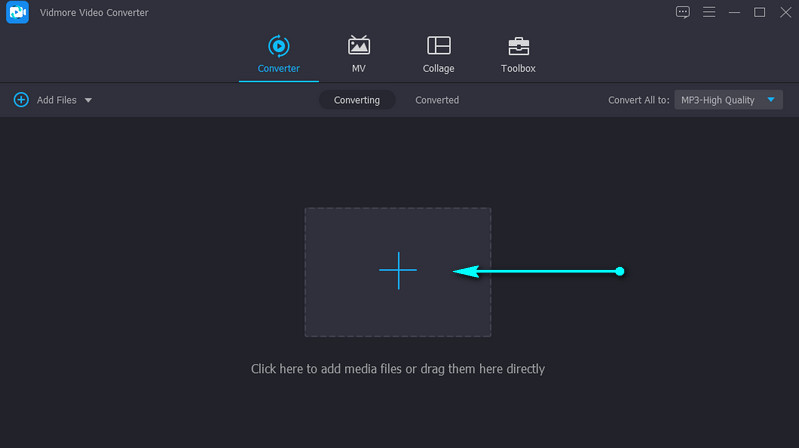 Vidmore Videodatei hinzufügen