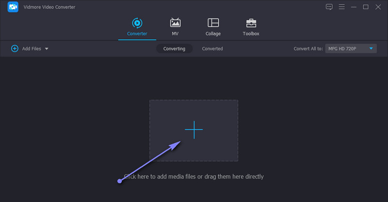 Vidmore Film importieren