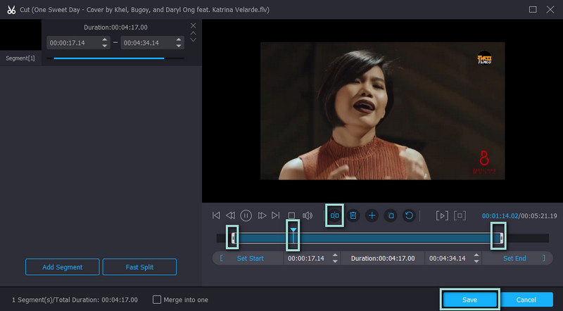 Vidmore FLV schneiden