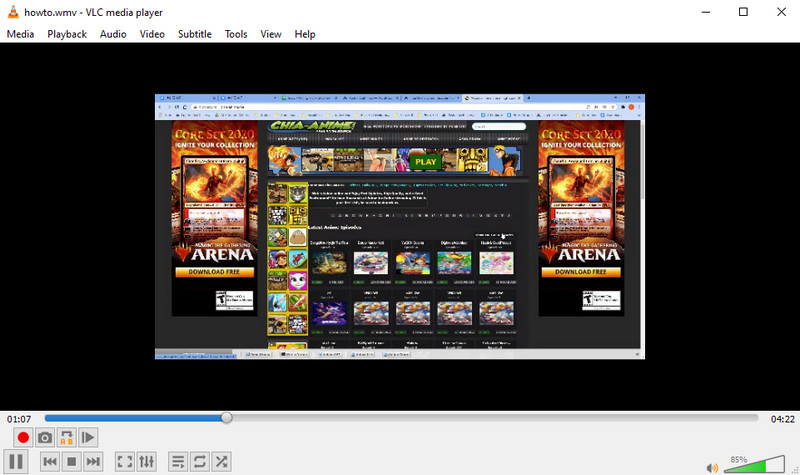 VLC WMV-Video schneiden