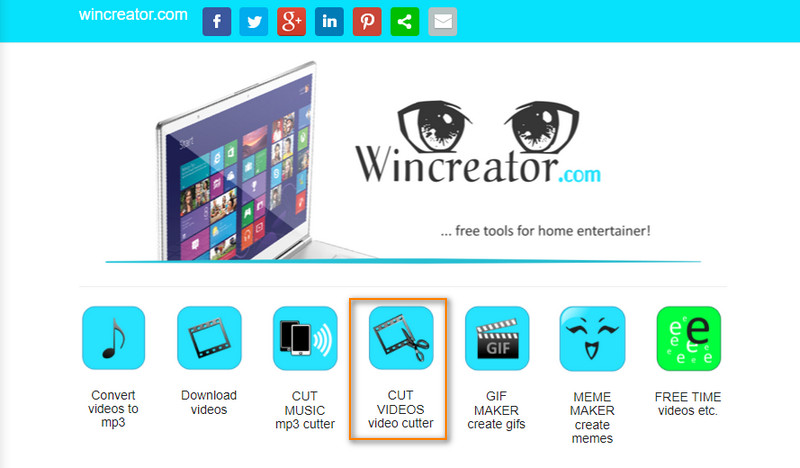 Wincreator-Video-Schneideoption