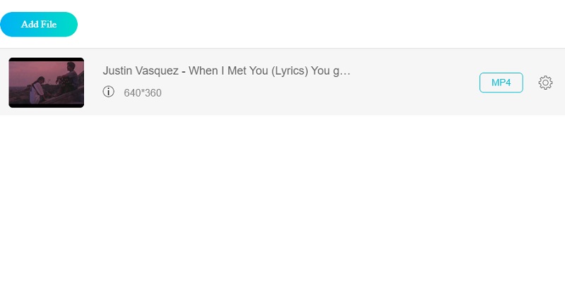 MKV hinzufügen Vidmore Online