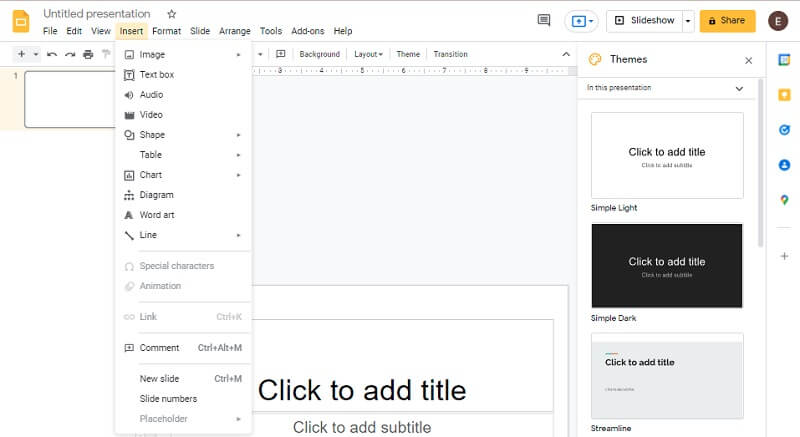 Video zu Präsentationen hinzufügen
